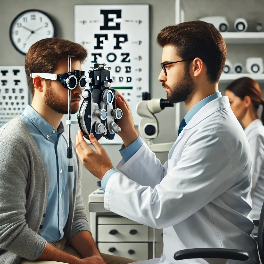 Icona d'optometria